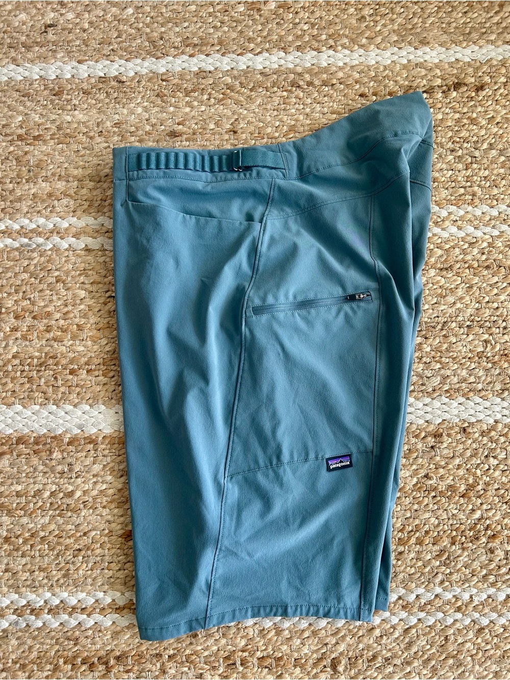 Patagonia Dirt Craft Bike Shorts Performance Stretch Shorts - Slate Green - Picture 7 of 13